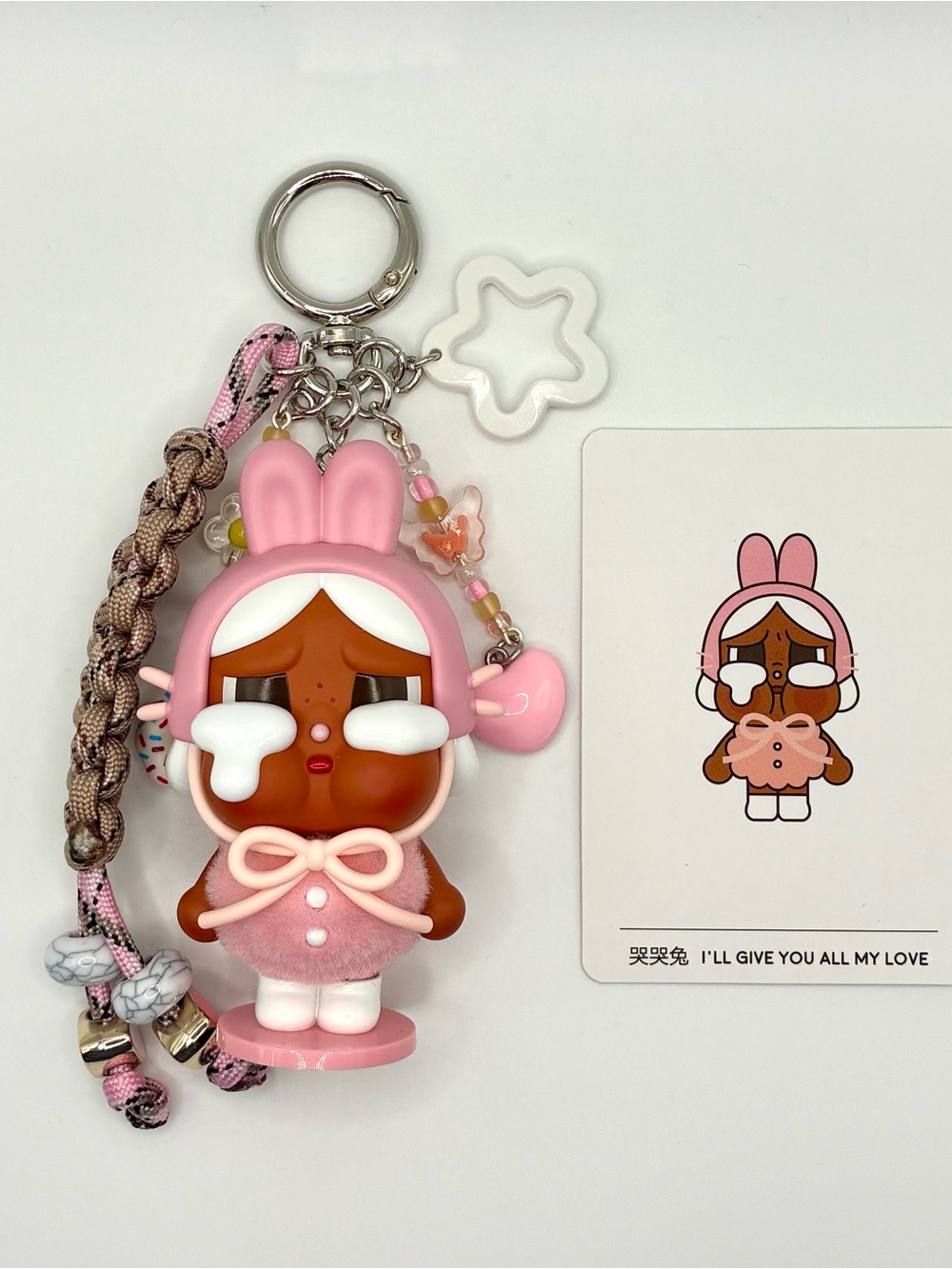 CRYBABY x Crying Again Series Bag Charm - I’ll Give You All My Love